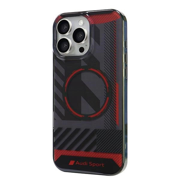 Etui Audi IML Sport MagSafe na iPhone 16 Pro Max 6.9" - czarne – zdjęcie 3
