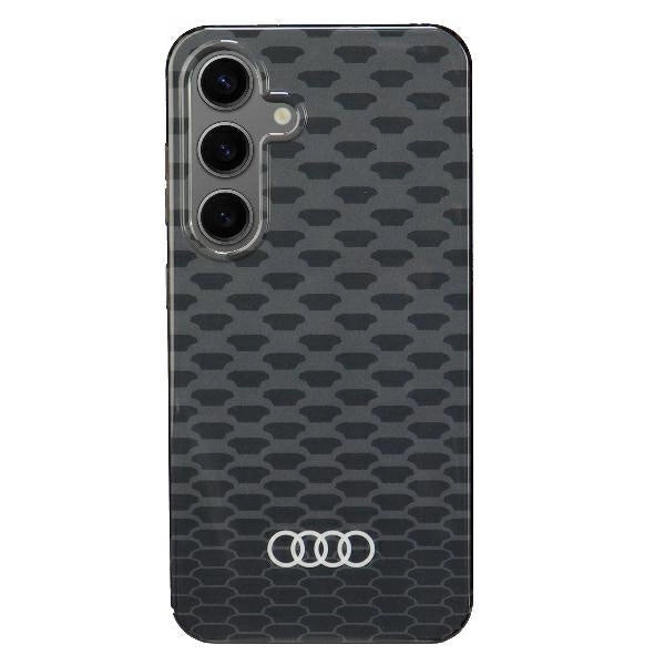 Etui Audi IML Stitching Pattern MagSafe Case na Samsung Galaxy S24 - czarne