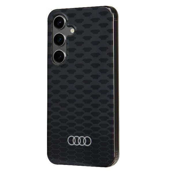 Etui Audi IML Stitching Pattern MagSafe Case na Samsung Galaxy S24 - czarne – zdjęcie 2