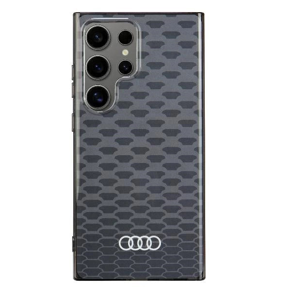 Etui Audi IML Stitching Pattern na Samsung Galaxy S24 Ultra - czarne