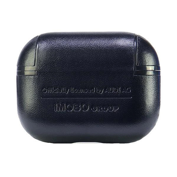 Etui Audi Leather Big Logo na AirPods Pro 2 - czarne