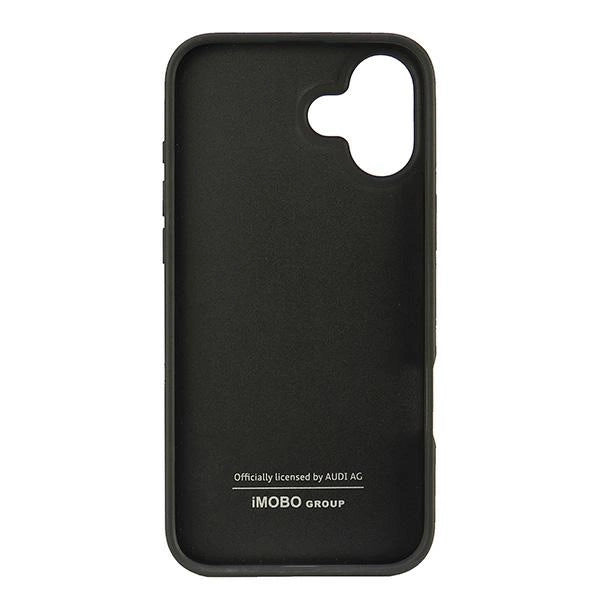 Etui Audi Synthetic Leather na iPhone 16 Plus 6.7" - czarne – zdjęcie 6