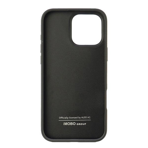 Etui Audi Synthetic Leather na iPhone 16 Pro Max 6.9" - czarne – zdjęcie 6