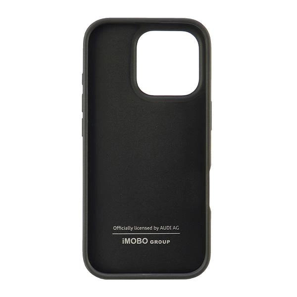 Etui Audi Synthetic Leather na iPhone 16 Pro 6.3" - czarne – zdjęcie 6