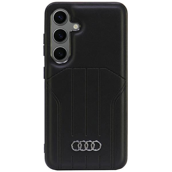Etui Audi Synthetic Leather MagSafe na Samsung Galaxy S24 - czarne