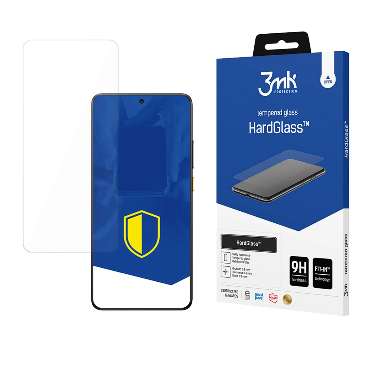 Szkło hartowane 3mk HardGlass na Xiaomi Poco X7 Pro