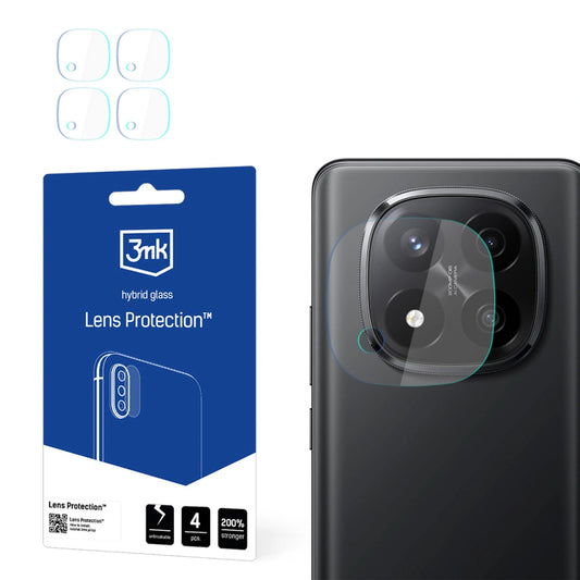 Szkło hybrydowe do obiektywu aparatu 3mk Lens na Xiaomi Redmi Note 14 Pro+