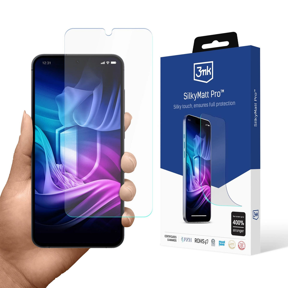Folia matowa 3mk Silky Matt Pro na Samsung Galaxy S25+