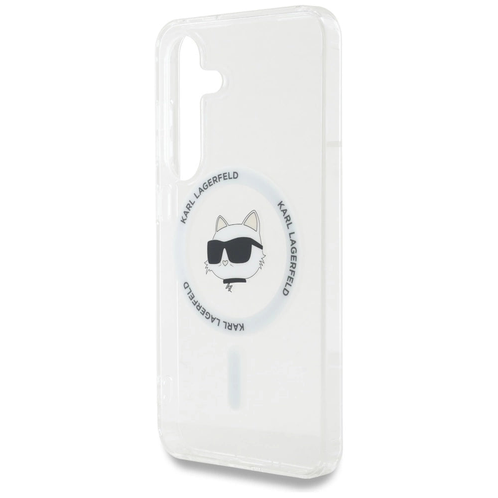 Etui Karl Lagerfeld Button Choupette Head Printed Logo MagSafe Samsung – zdjęcie 6