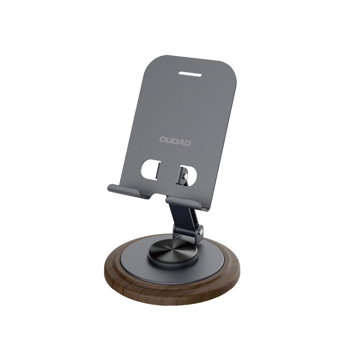 Podstawka do telefonu Dudao F17M 360° metalowa - szara