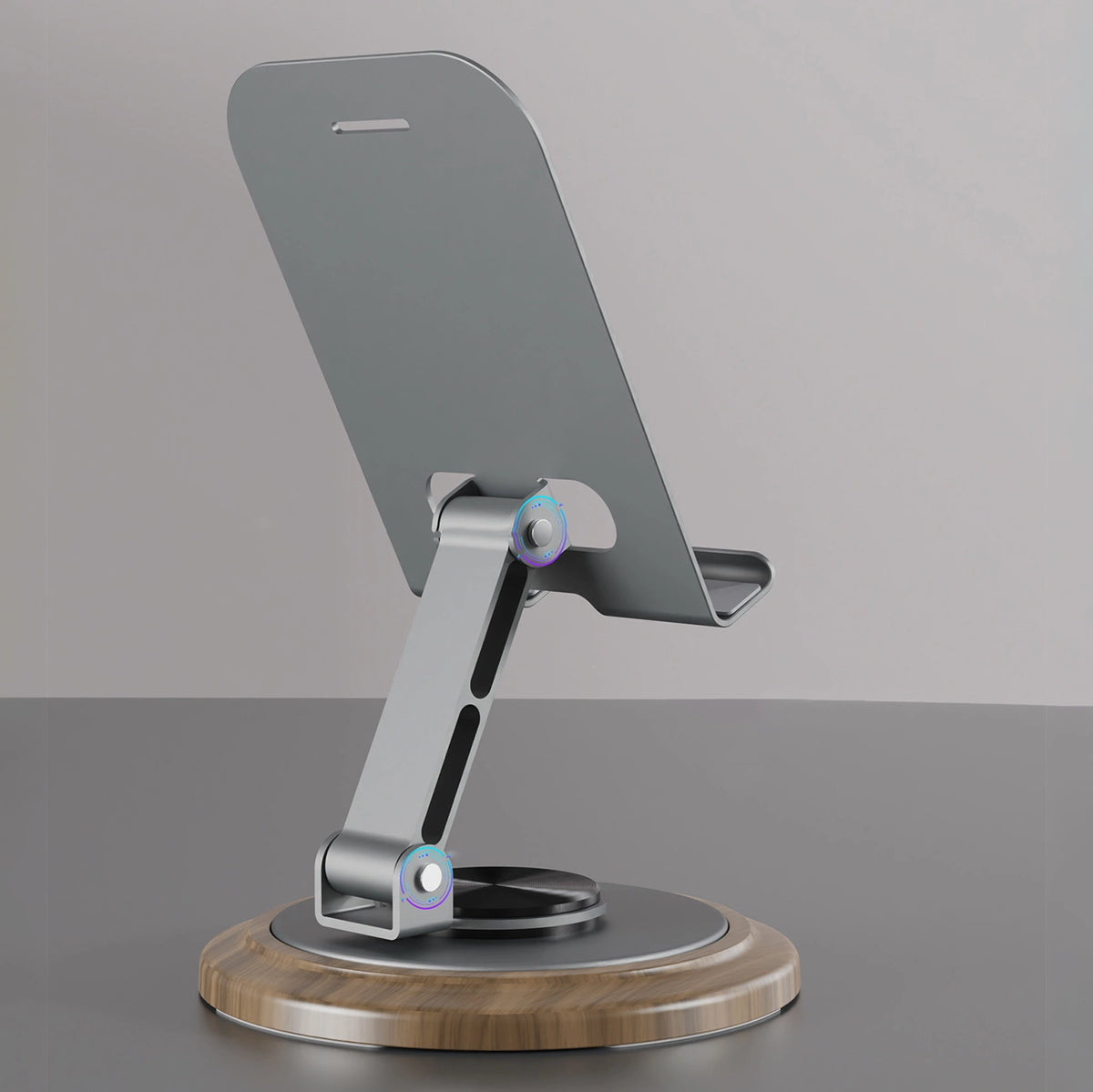 Podstawka do telefonu Dudao F17M 360° metalowa - szara – zdjęcie 6