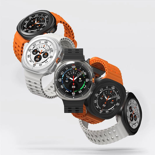 Zestaw etui+szkło na Samsung Galaxy Watch Ultra 47 mm - przezroczyste