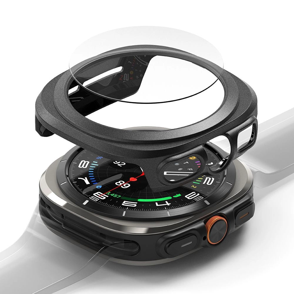 Zestaw etui+szkło Ringke Slim na Samsung Galaxy Watch Ultra 47 mm - czarny