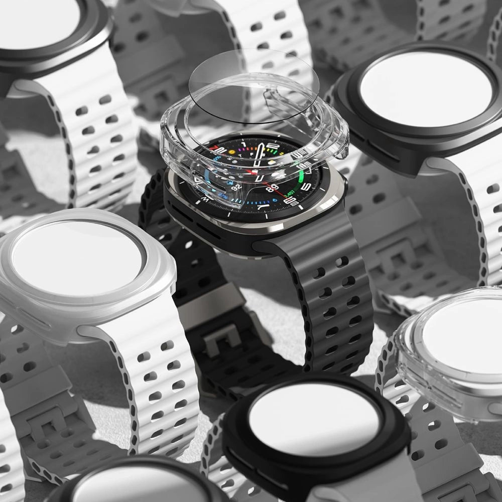 Zestaw etui+szkło Ringke Slim na Samsung Galaxy Watch Ultra 47 mm - czarny – zdjęcie 6