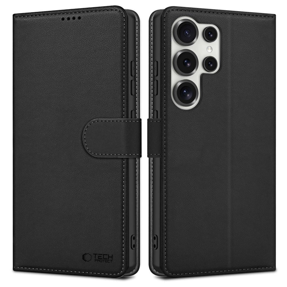 Etui Tech-Protect Wallet na Samsung Galaxy S25 Ultra - czarne