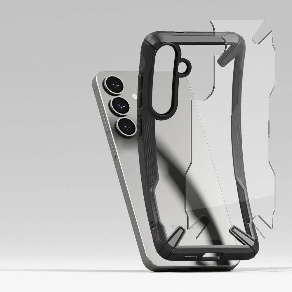 Etui Ringke Fusion X na Samsung Galaxy S25+ - czarny