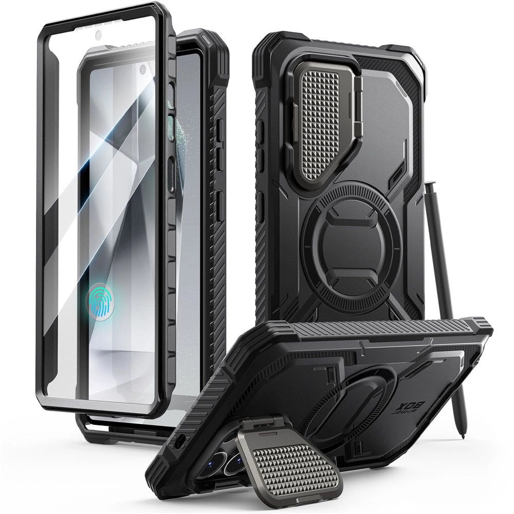 Etui Supcase IBLSN Armorbox Mag na Samsung Galaxy S25 Ultra - czarne
