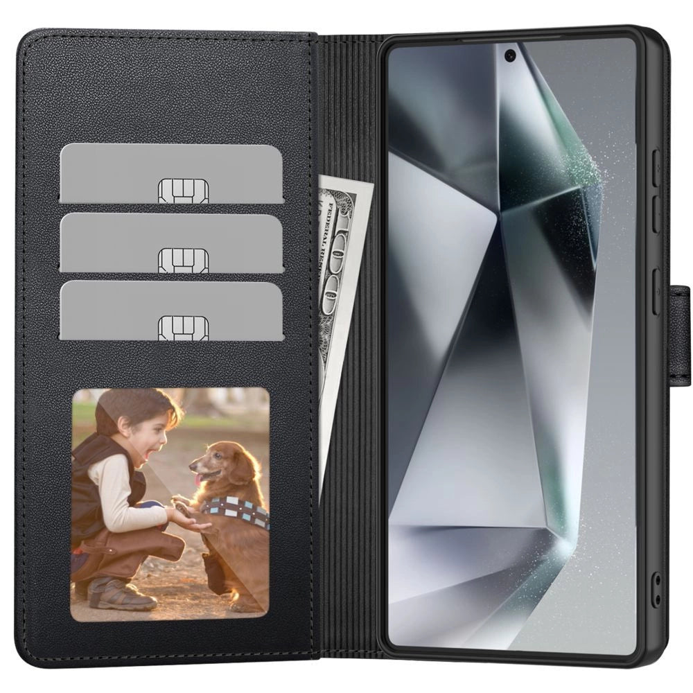 Etui Tech-Protect Wallet na Motorola Moto G15 / G15 Power - czarne – zdjęcie 2