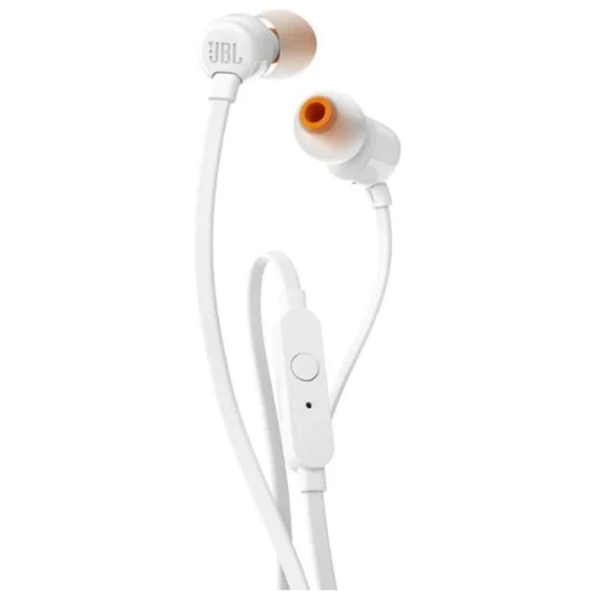 Słuchawki przewodowe JBL T110 dokanałowe mini jack 3.5mm - białe – zdjęcie 2