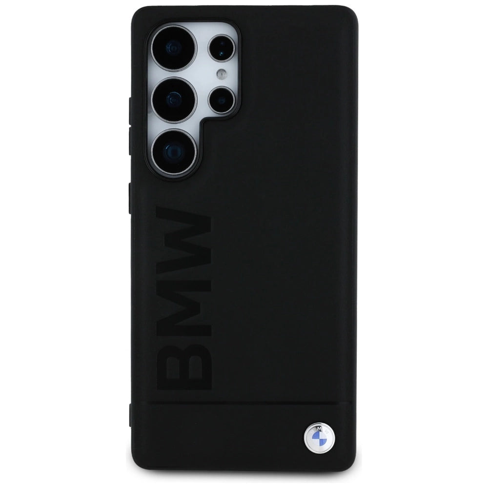 Etui BMW Leather Big Wordmark na Samsung Galaxy S25 Ultra - czarne – zdjęcie 3