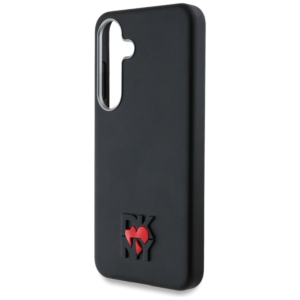 Etui DKNY Leather Heart of NY na Samsung Galaxy S25 - czarne – zdjęcie 6