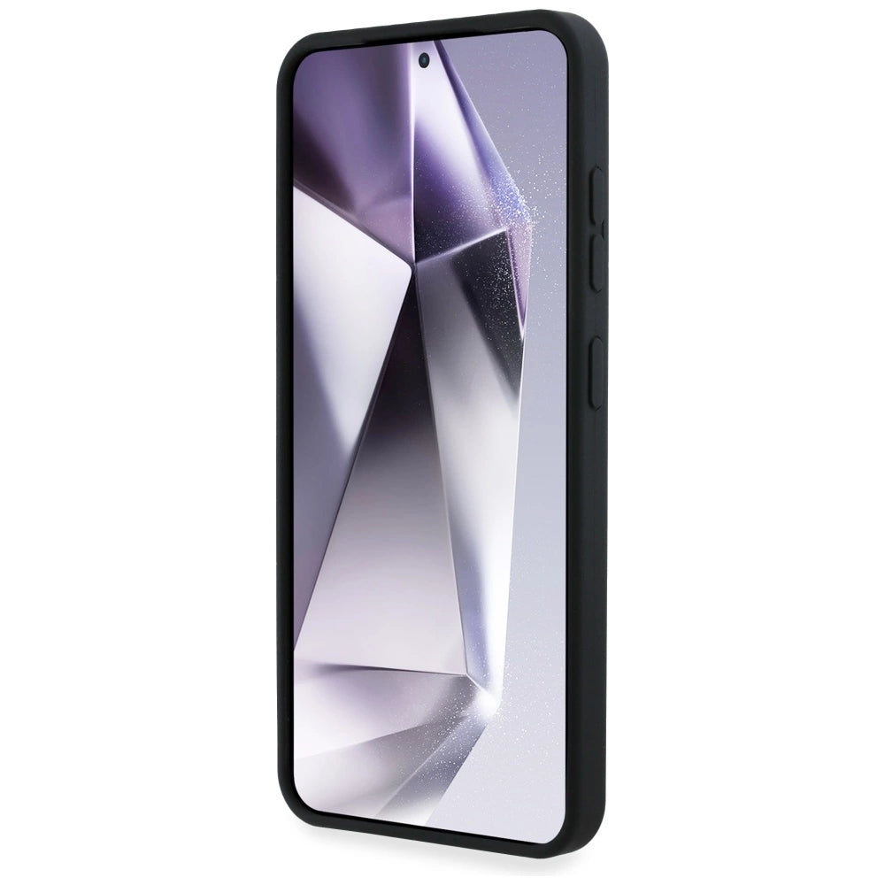 Etui Guess Silicone Big 4G Logo Bottom na Samsung Galaxy S25 - czarne – zdjęcie 5