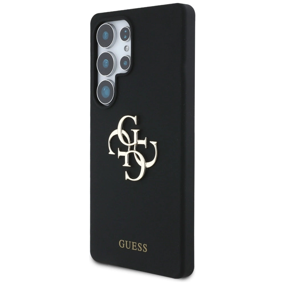 Etui Guess Silicone Big 4G Logo na Samsung Galaxy S25 Ultra - czarne – zdjęcie 2