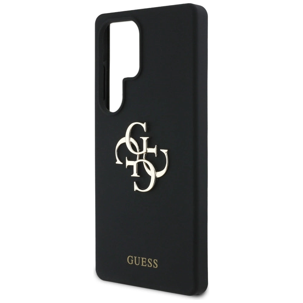 Etui Guess Silicone Big 4G Logo na Samsung Galaxy S25 Ultra - czarne – zdjęcie 6