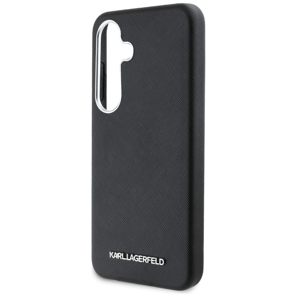 Etui Karl Lagerfeld Saffiano Full Wrapped na Samsung Galaxy S25 - czarne – zdjęcie 6