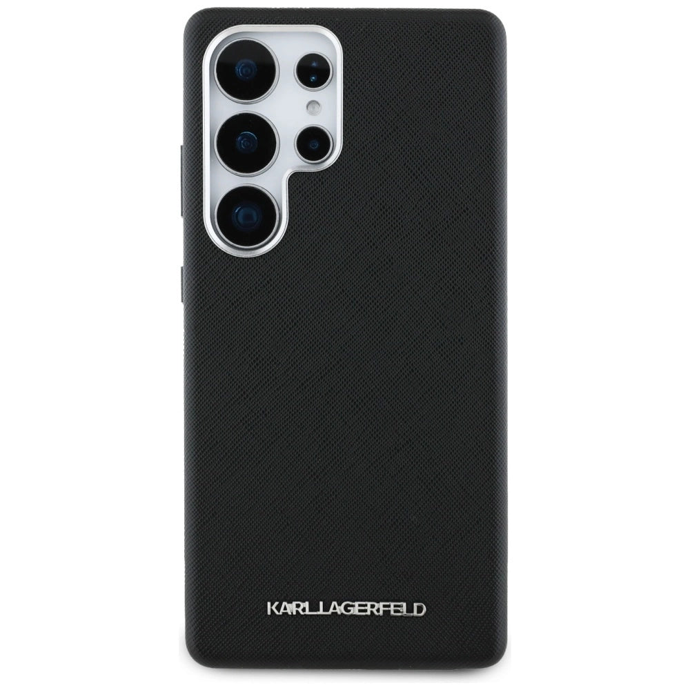 Etui Karl Lagerfeld Saffiano Full na Samsung Galaxy S25 Ultra - czarne – zdjęcie 3