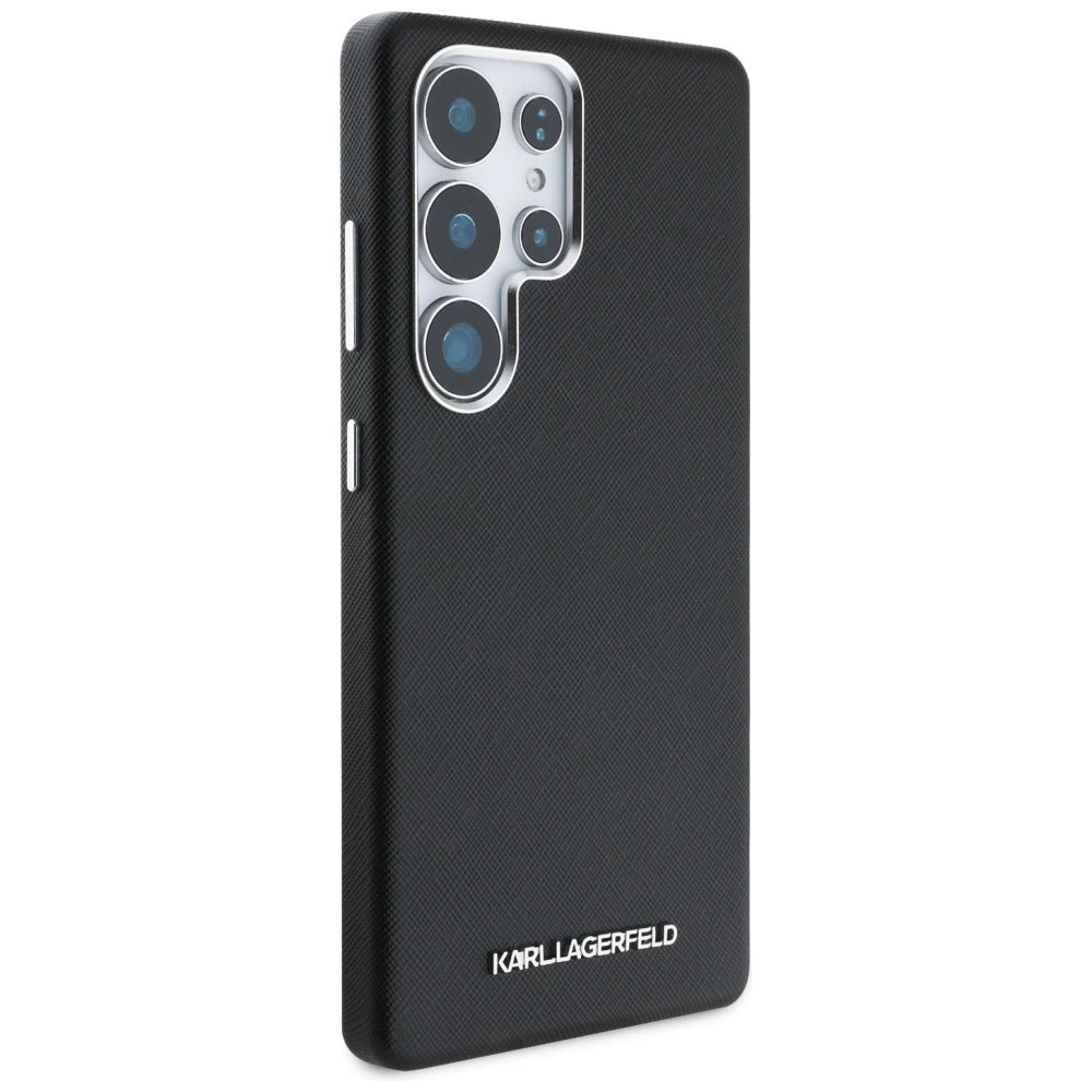 Etui Karl Lagerfeld Saffiano Full na Samsung Galaxy S25 Ultra - czarne – zdjęcie 4