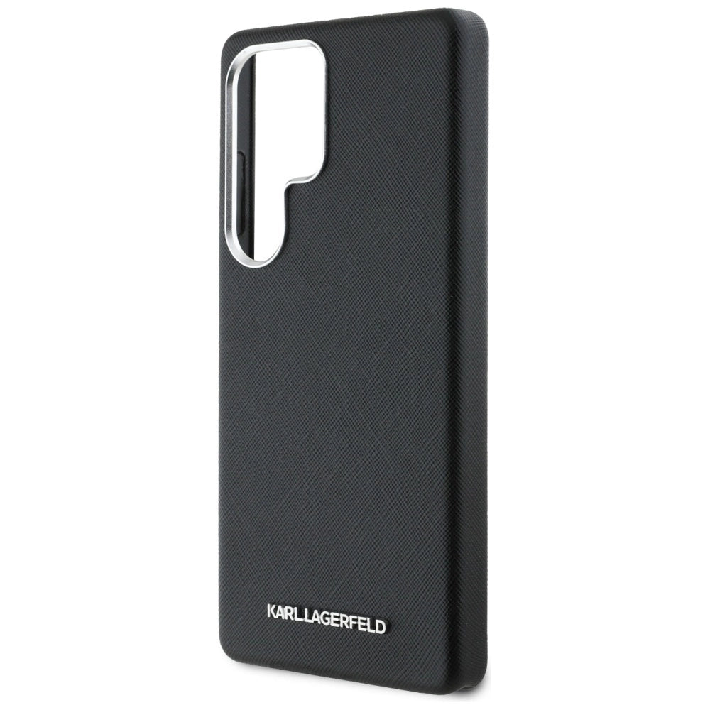 Etui Karl Lagerfeld Saffiano Full na Samsung Galaxy S25 Ultra - czarne – zdjęcie 6