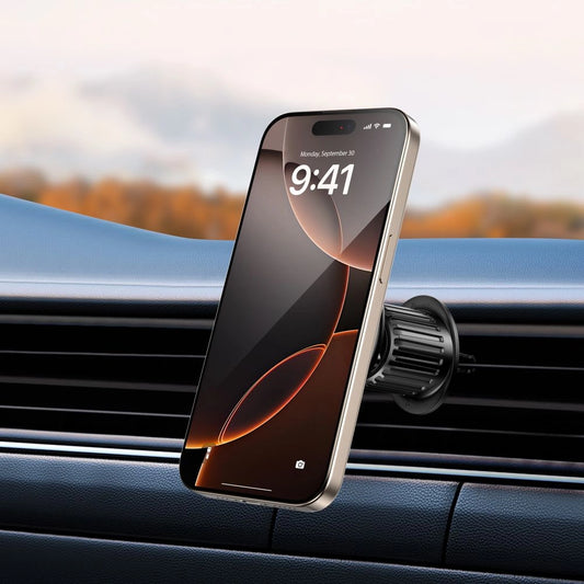 Uchwyt samochodowy Tech-Protect N58 Magnetic do kratki nawiewu - czarny
