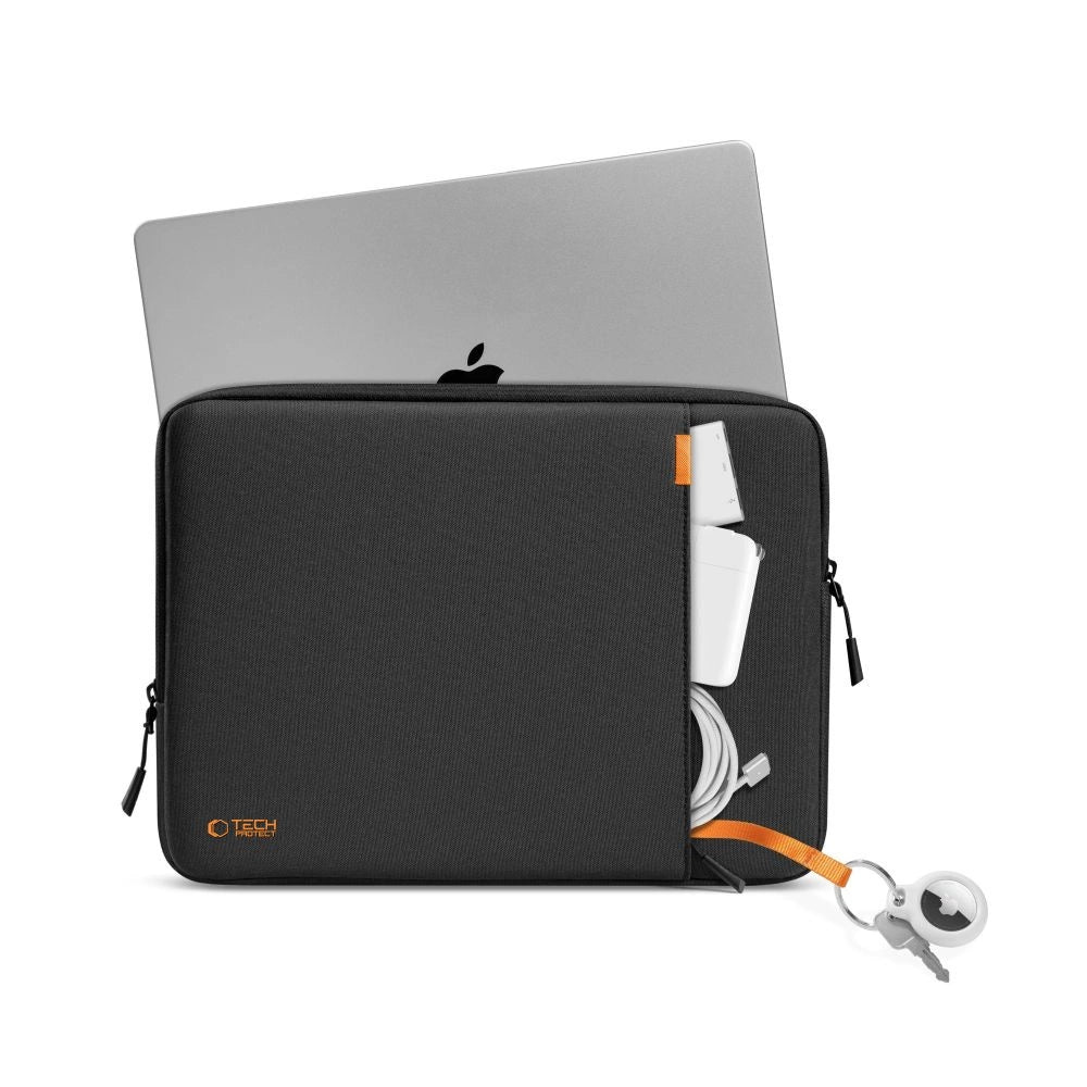 Pokrowiec Tech-Protect Defender na laptopa 15-16" - czarny – zdjęcie 5