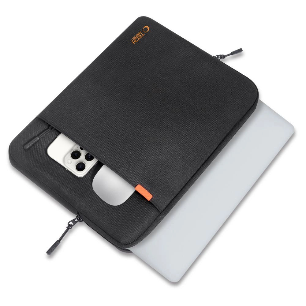 Pokrowiec Tech-Protect Defender na laptopa 15-16" - czarny – zdjęcie 6