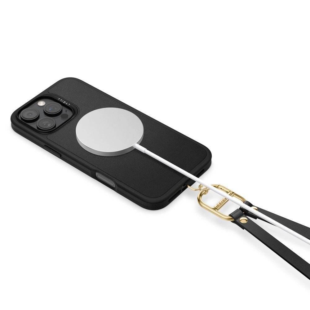 Etui Spigen Cyrill Classic Charm Magsafe na iPhone 16 Pro Max - czarne – zdjęcie 4