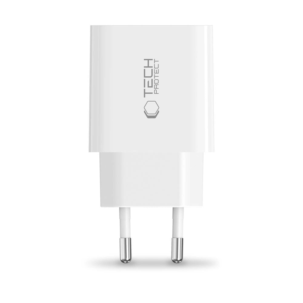 Ładowarka sieciowa Tech-Protect NC20W port USB-C - biała – zdjęcie 4