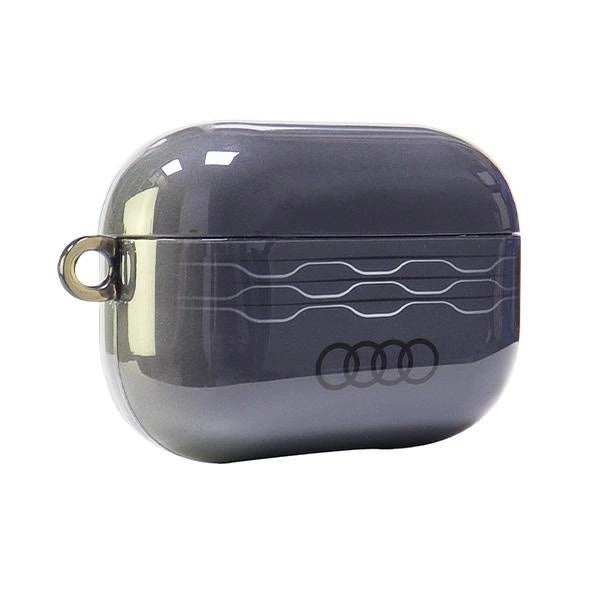 Etui Audi IML Geometric Pattern na AirPods Pro 2 - szare – zdjęcie 4