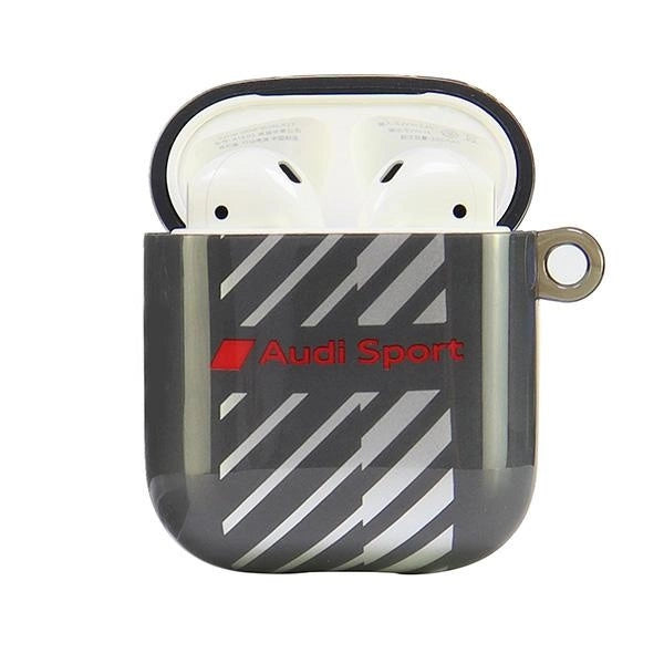 Etui Audi IML Sport na AirPods 1 / 2 - czarne – zdjęcie 2