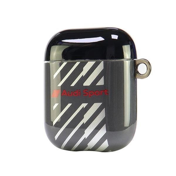 Etui Audi IML Sport na AirPods 1 / 2 - czarne – zdjęcie 3