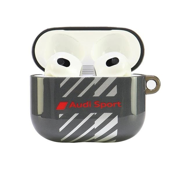 Etui Audi IML Sport na AirPods 3 - czarne – zdjęcie 2