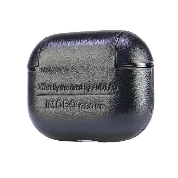 Etui Audi Leather Big Logo na AirPods 3 - czarne – zdjęcie 6