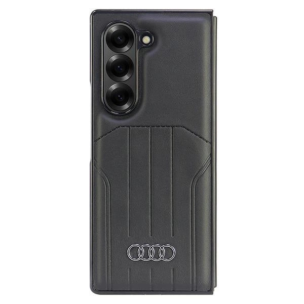 Etui Audi Synthetic Leather MagSafe na Samsung Galaxy Z Fold 6 - czarne – zdjęcie 5