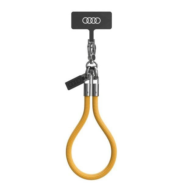 Smycz Audi Crossbody uniwersalna 28cm x 8mm - żółta