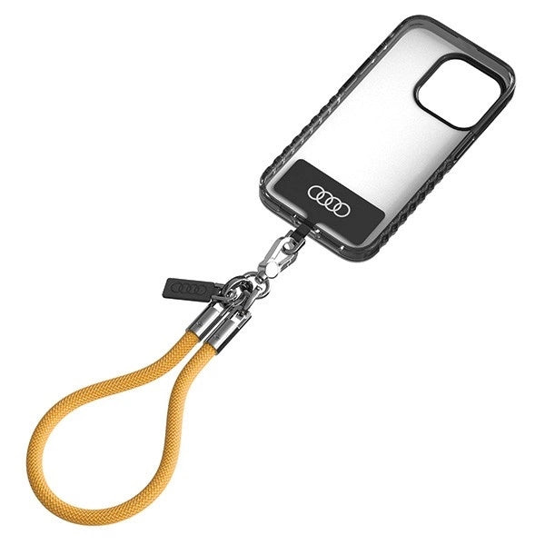 Smycz Audi Crossbody uniwersalna 28cm x 8mm - żółta – zdjęcie 2