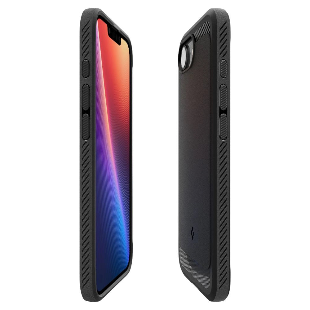 Etui Spigen Rugged Armor MagSafe na iPhone 16e / 17e- czarne – zdjęcie 6