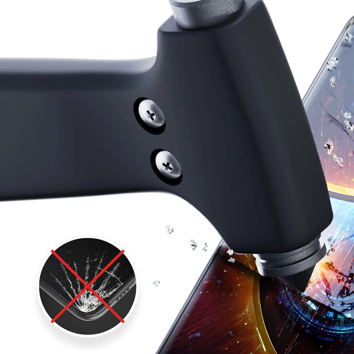 Folia prywatyzująca 3mk Silky Matt Privacy na Xiaomi Poco X7 – zdjęcie 2