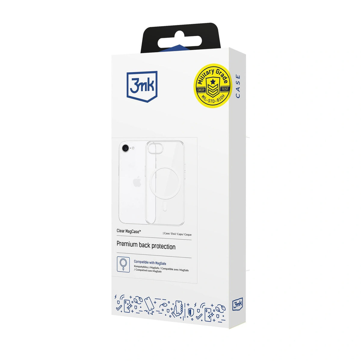 Etui 3mk Clear MagCase na Apple iPhone 16E - przezroczyste – zdjęcie 8