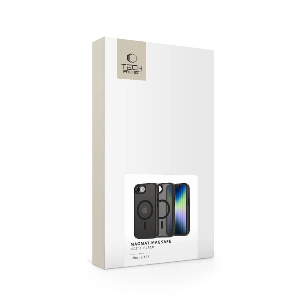 Etui Tech-Protect MagMat MagSafe na iPhone 16e / 17e - czarny mat – zdjęcie 5
