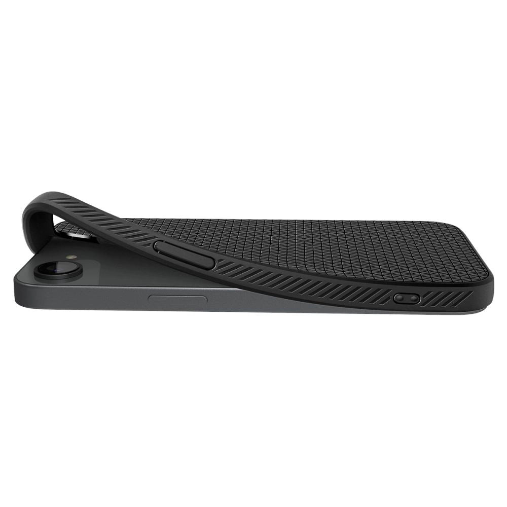 Etui Spigen Liquid Air na iPhone 16e / 17e - czarny mat – zdjęcie 10